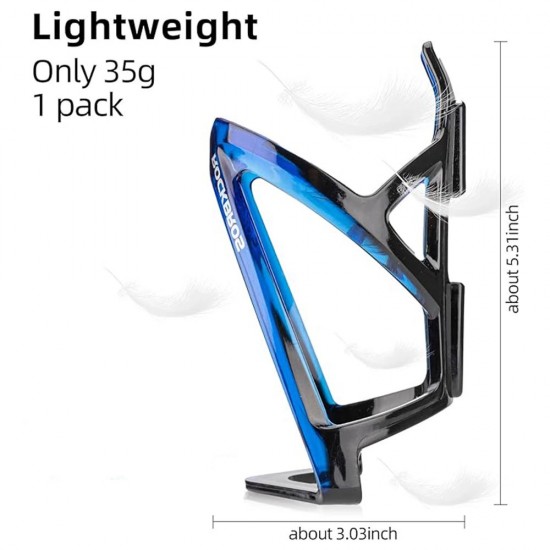 Rockbros FK338 Bike Bottle Holder - Black and Blue