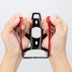 Rockbros FK338 Bike Bottle Holder - Black and Red