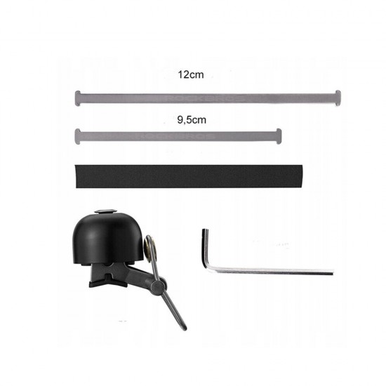 Rockbros 15-1BBK retro bicycle bell - black