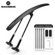 Rockbros 28210007001 bicycle fender, universal, adjustable - black