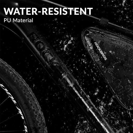 Rockbros B39-2 waterproof bicycle bag for frame - black