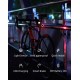 Rockbros Q3 Rear Bike Light with Smart Stop System - Black