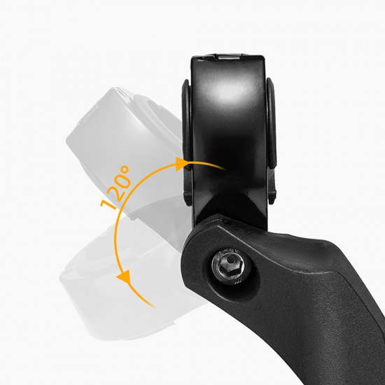 Rockbros 26210001003 Rearview Left Bicycle Mirror - Black