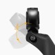 Rockbros 26210001003 Rearview Left Bicycle Mirror - Black