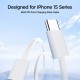 Joyroom Ben Series S-A45 USB-C / USB-C 60W Cable 1 m - White