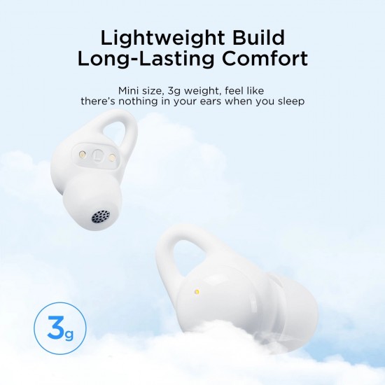 Joyroom JR-TS2 Cozydots Series Wireless TWS Headphones for Sleeping ANC Bluetooth 5.3 - White