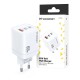 Wozinsky CGWCW 65W GaN Wall Charger USB-A / 2 x USB-C - White