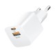 Wozinsky CMWCW 20W USB-C / USB-A Wall Charger - White