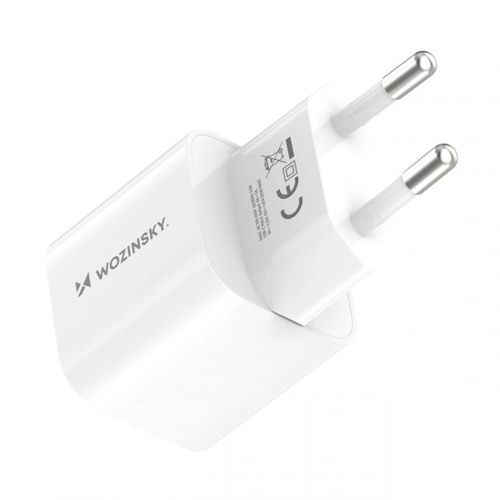 Wozinsky CMWCS USB-C PD 20W Wall Charger - White