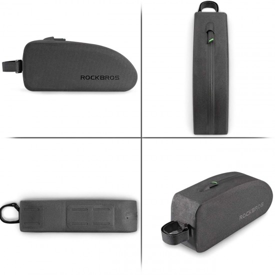 Rockbros AS-019 bicycle frame bag waterproof 1.5 l - black