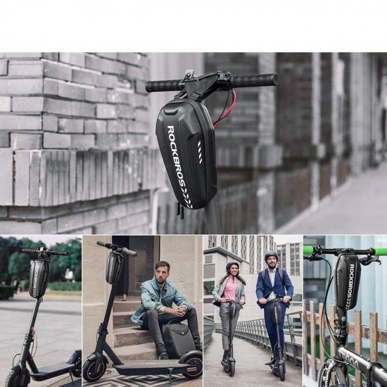 Rockbros B62-1 Bike Bag for Handlebar or Frame 3L - Black