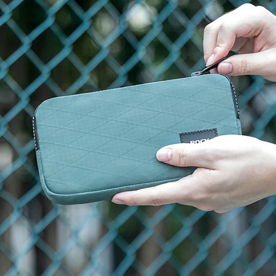 Rockbros bicycle bag 30990043006 for phone, keys, wallet 0.15 l - turquoise