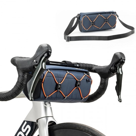 Rockbros 30110054002 bicycle handlebar bag 2.2 l - blue