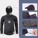 Rockbros YPY013BKM breathable windproof rain jacket M - black