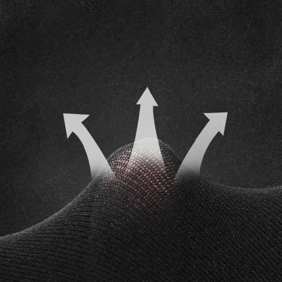 Rockbros XT9002BK cycling arm warmers - black (2 pcs.)