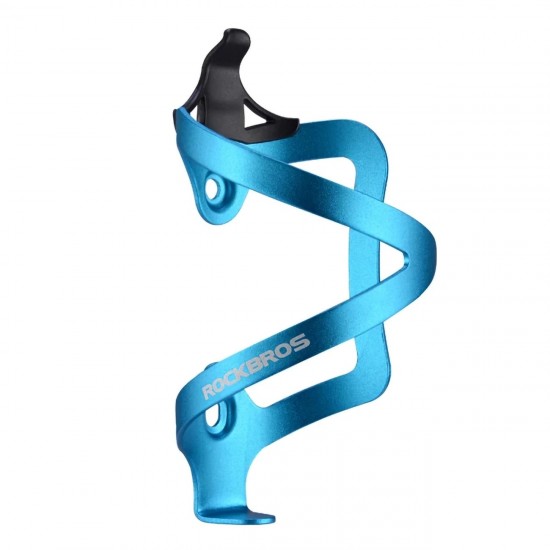 Rockbros 2017-11ABL Aluminum Bike Bottle Holder - Blue