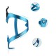 Rockbros 2017-11ABL Aluminum Bike Bottle Holder - Blue