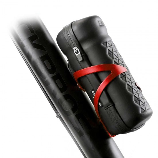 Rockbros 2017-11ARD Aluminum Bike Bottle Holder - Red