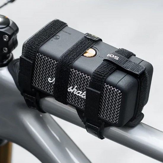 Rockbros 50210064001 Velcro Bike Strap for Bluetooth Speaker or Water Bottle - Black