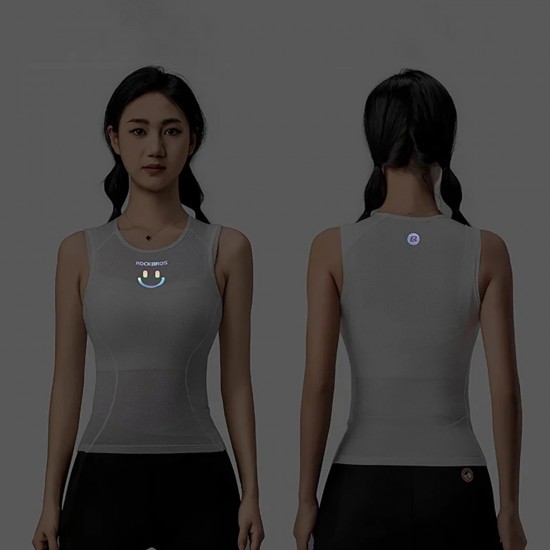 Rockbros YDBX001 Women's Quick-Dry Sleeveless Cycling Jersey XL / XXL - White