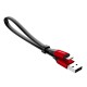 Baseus Nimble USB-A / Lightning 2A cable 0.23 m - red and black
