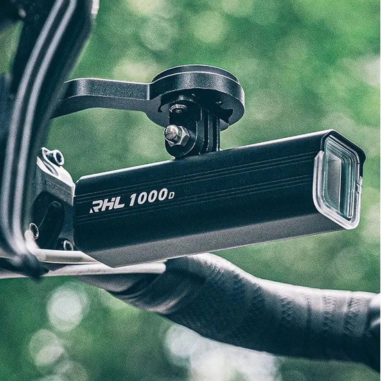 Rockbros RHL1500 front bicycle light 5000mAh 1500lm IPX6 - black