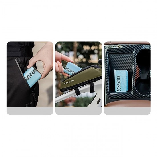 Rockbros 42520006001 Electric Pump Compressor with Digital Display for Balls / Balloons - Blue