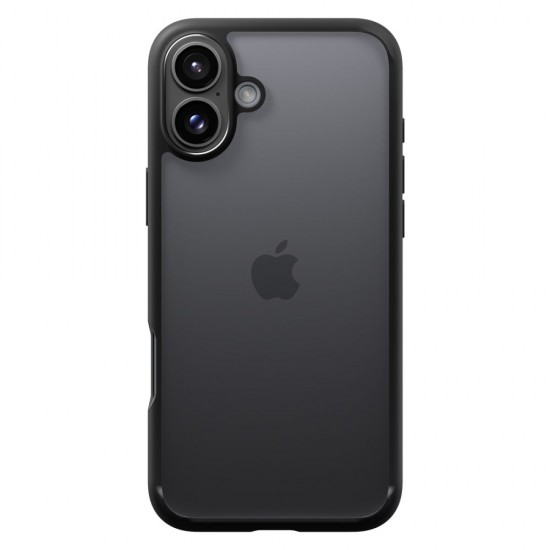 Spigen Ultra Hybrid iPhone 16 Case - Matte Black