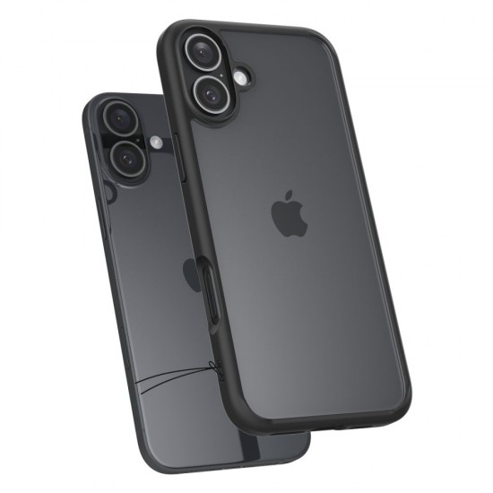 Spigen Ultra Hybrid iPhone 16 Case - Matte Black