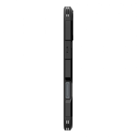 Spigen Tough Armor MagSafe case with stand for iPhone 16 - black