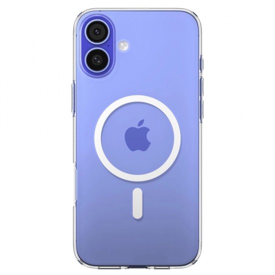 Spigen Liquid Crystal Mag Case with MagSafe for iPhone 16 - Clear
