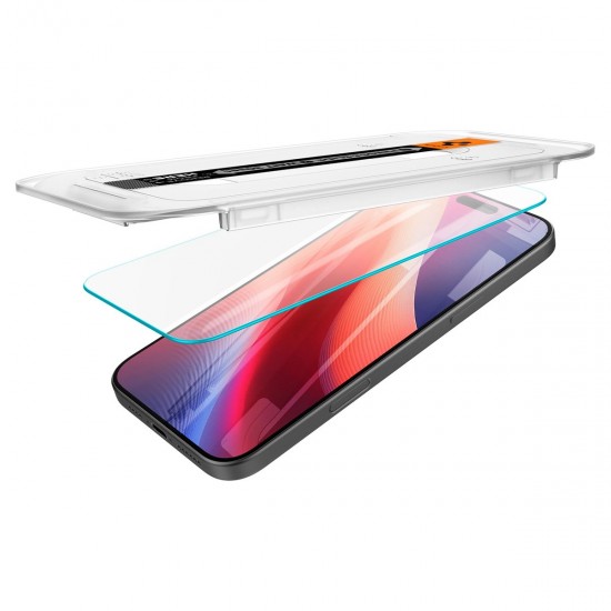 Spigen Glas.tR EZ Fit Tempered Glass for iPhone 16 Pro
