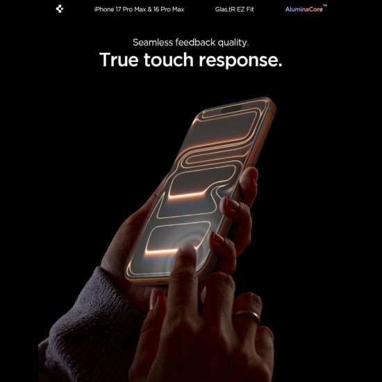 Spigen Glas.tR EZ Fit Tempered Glass for iPhone 16 Pro Max / 17 Pro Max - 2 pcs.