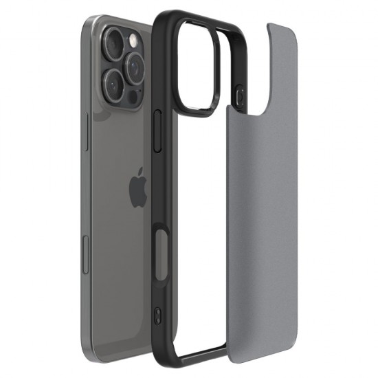 Spigen Ultra Hybrid Case for iPhone 16 Pro Max - Black