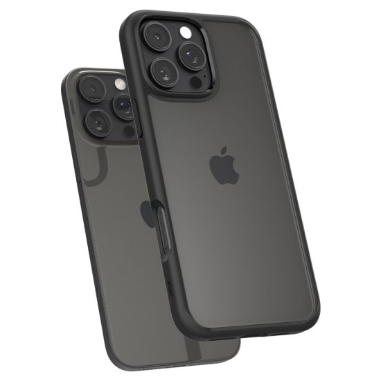 Spigen Ultra Hybrid Case for iPhone 16 Pro Max - Matte Black