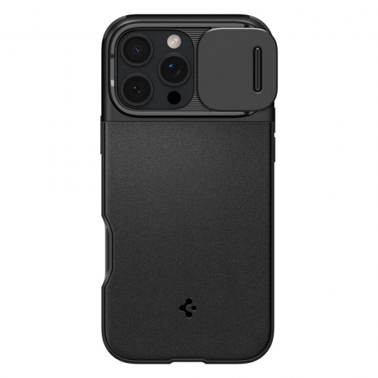 Spigen Optik Armor Mag Case with MagSafe for iPhone 16 Pro Max - Black
