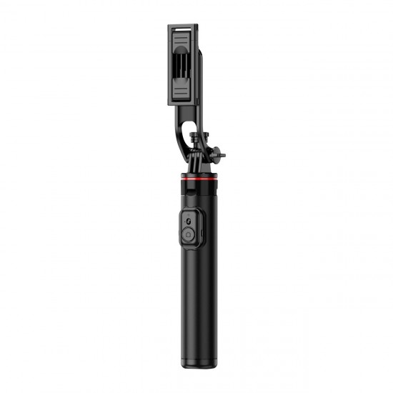 Selfie stick WC1Y2S 1.3m aluminum alloy telescopic tripod with phone holder - black