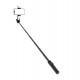 Selfie stick WC12YDS 1.3m aluminum alloy telescopic tripod with dual lamp and phone holder - black