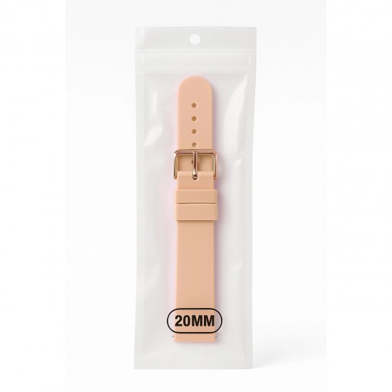 Silicone Strap for Huawei Watch GT2 / GT3 42mm - Beige