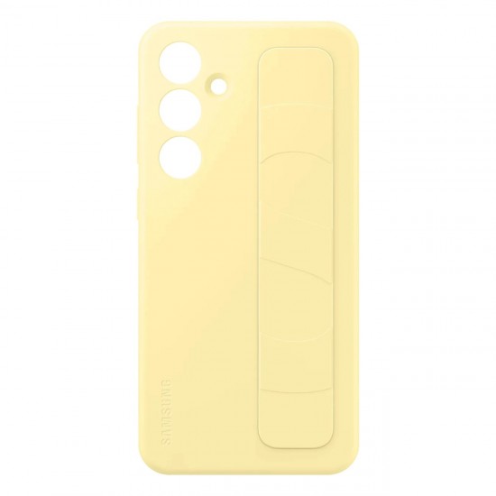 Samsung Standing Grip Case EF-GS721CYEGWW with holder / stand for Samsung Galaxy S24 FE - yellow