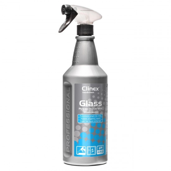 Professional liquid for cleaning glass, mirrors and streaks free glass CLINEX Glass 1L