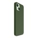 3mk Hardy Silicone MagCase for iPhone 15 Plus - green