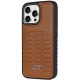 Audi Synthetic Leather case with MagSafe for iPhone 14 Pro Max - brown