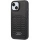 Audi Synthetic Leather Case with MagSafe for iPhone 15/14/13 - Black