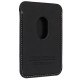 Audi Synthetic Leather magnetic wallet compatible with MagSafe - black