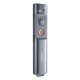 Baseus Orange Dot Wireless Presentation Laser Pointer - Gray (without batteries)
