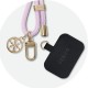 Guess CBDY Cord phone strap - lilac