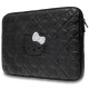 Hello Kitty Zip PU Quilted Bows case for a 14