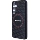 AMG Silicone Carbon Pattern MagSafe case for Samsung Galaxy S24+ - black