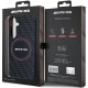 AMG Silicone Carbon Pattern MagSafe case for Samsung Galaxy S24+ - black